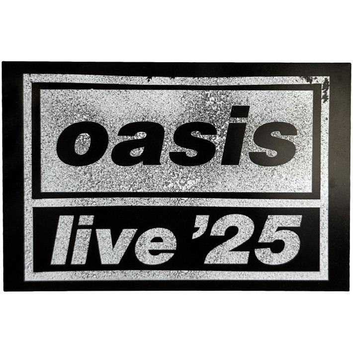 Oasis 'Live '25 Logo' Ex-Tour Fridge Magnet