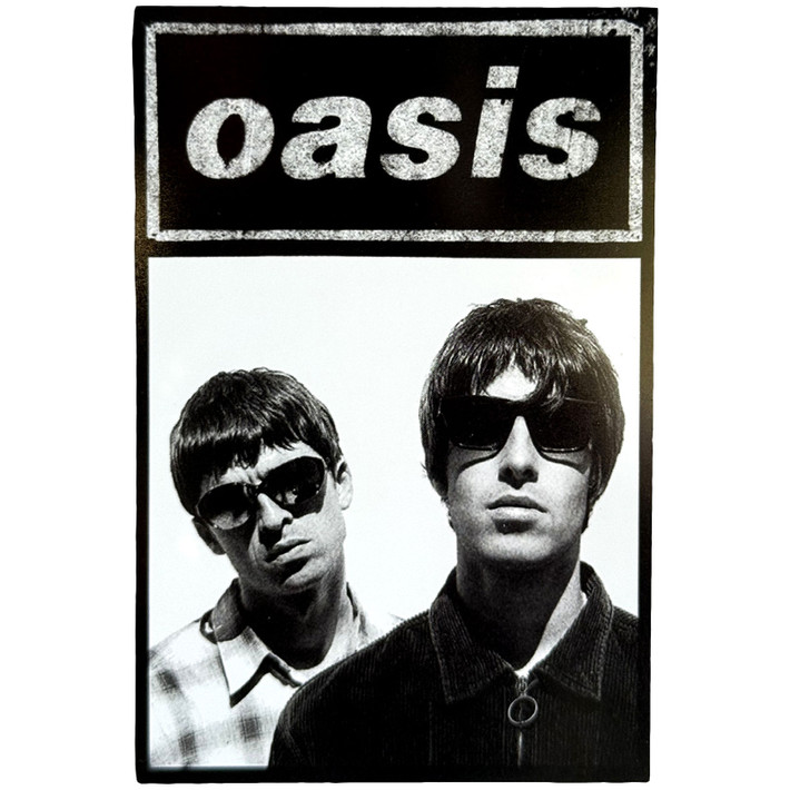 Oasis 'Sunglasses Portrait' Ex-Tour Fridge Magnet