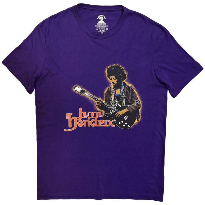 Jimi Hendrix 'Halloween' (Purple) T-Shirt