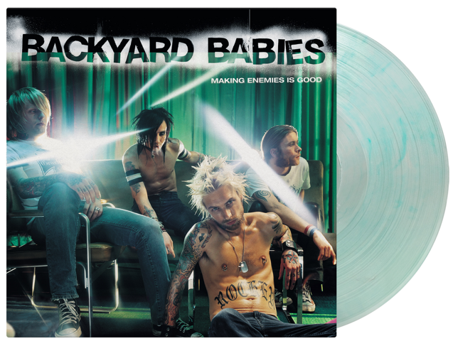 Backyard Babies 'Making Enemies Is Good' LP 180g Green Marbled Vinyl