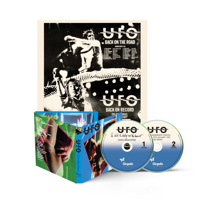 UFO 'The Wild, The Willing & The Innocent' (Remastered Deluxe Edition) 2CD Digipack