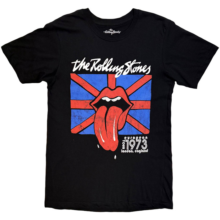The Rolling Stones 'London 1973' (Black) T-Shirt