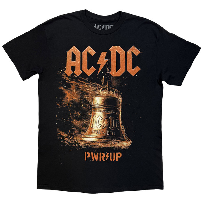 AC/DC 'Bell Lightning EU Tour '25' (Black) T-Shirt