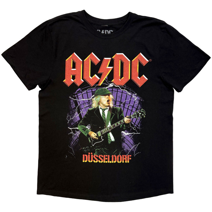 AC/DC 'Let There Be Rock Dusseldorf EU Tour '25' (Black) T-Shirt