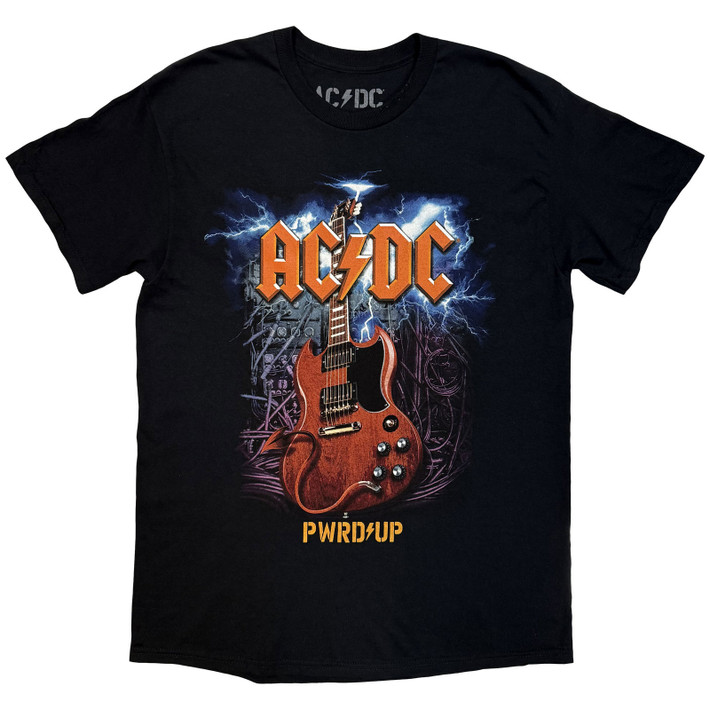 AC/DC 'Guitar EU Tour '25' (Black) T-Shirt