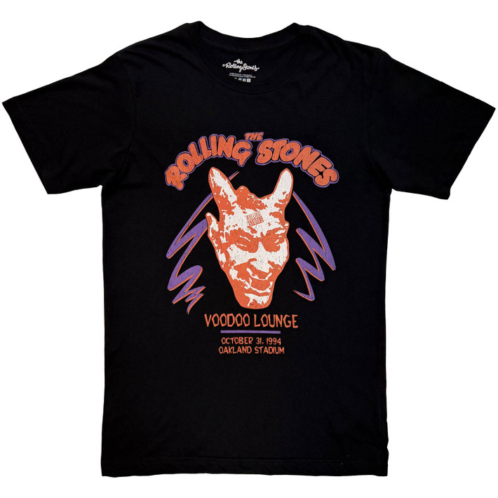 The Rolling Stones 'Voodoo Oakland Stadium' (Black) T-Shirt