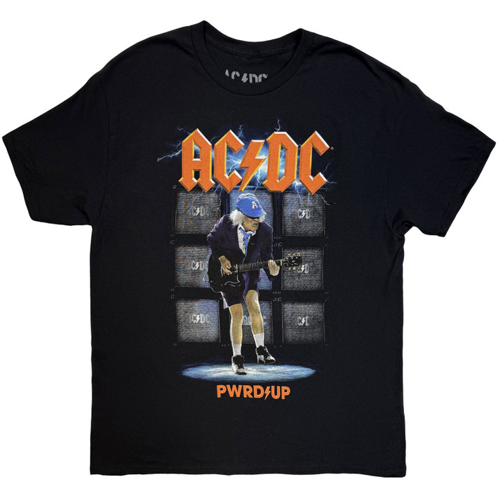 AC/DC 'Angus Amps EU Tour '25' (Black) T-Shirt