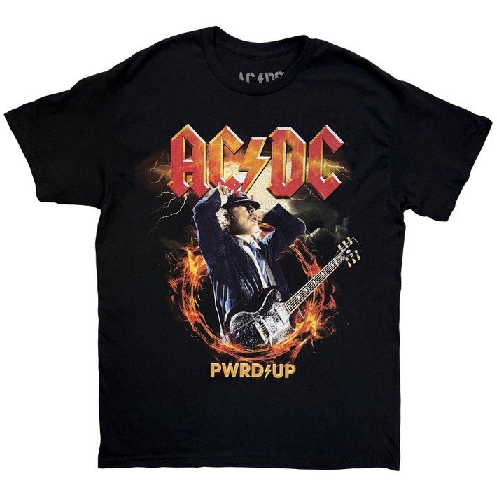 AC/DC 'Angus Horns EU Tour '25' (Black) T-Shirt