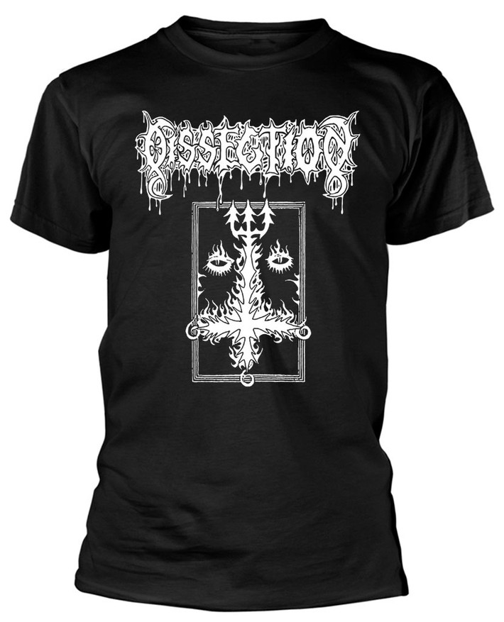 Dissection 'The Past Is Alive' (Black) T-Shirt Front