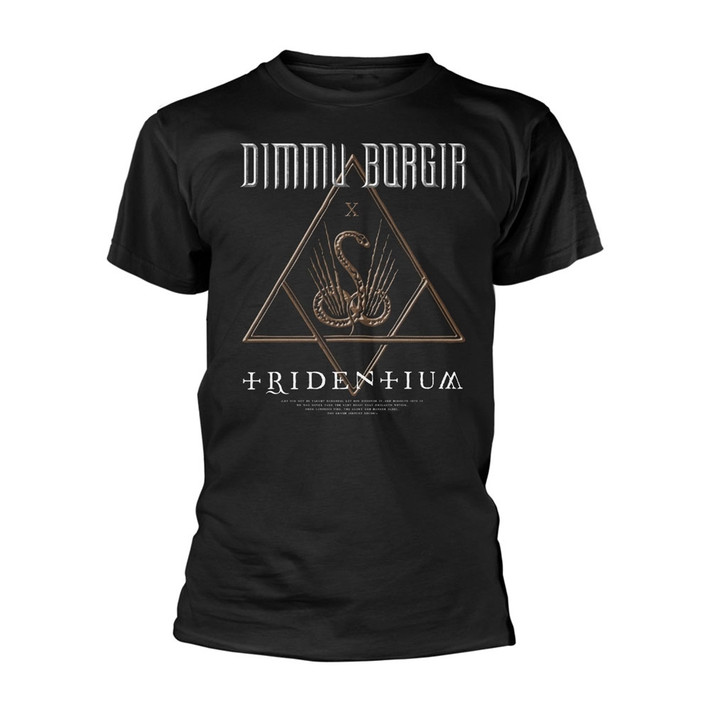 Dimmu Borgir 'Tridentium' (Black) T-Shirt Front