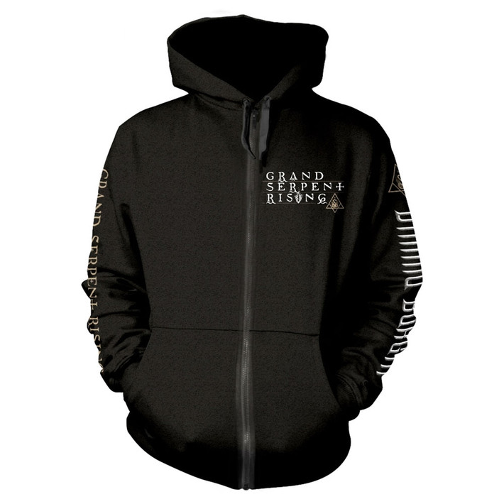 Dimmu Borgir 'Grand Serpent Rising' (Black) Zip Up Hoodie Front