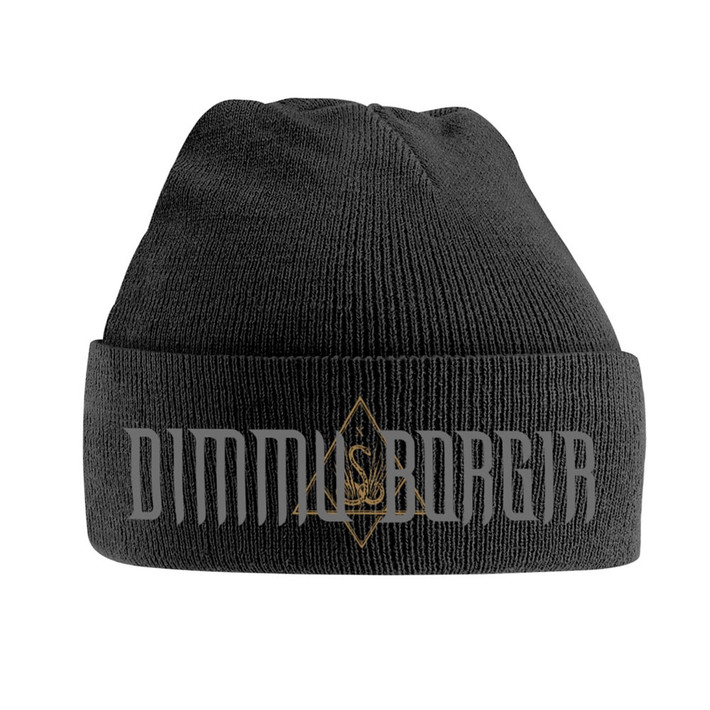 Dimmu Borgir 'Grand Serpent Rising Logo' (Black) Beanie Hat