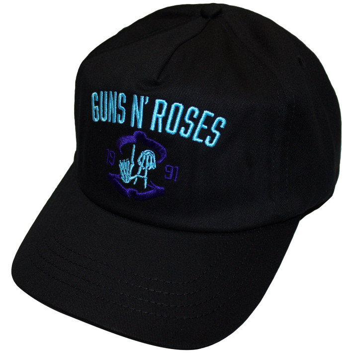 Guns N' Roses 'Sunset Strip '91' (Black) Baseball Cap