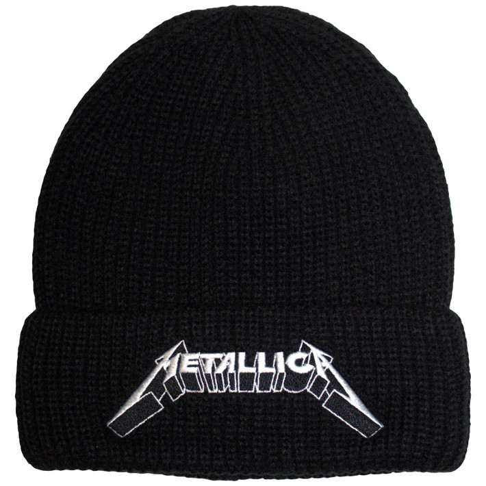 Metallica '3D Logo' (Black) Beanie Hat