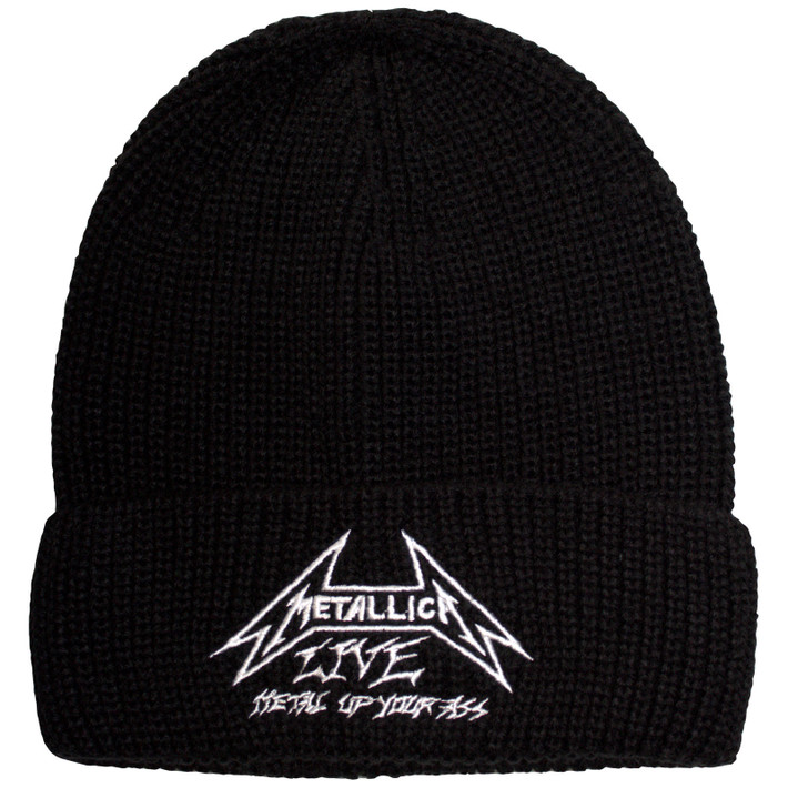 Metallica 'Live' (Black) Beanie Hat