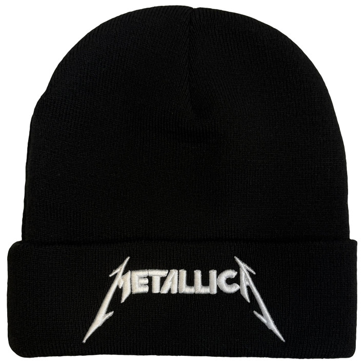 Metallica 'Logo' (Black) Beanie Hat
