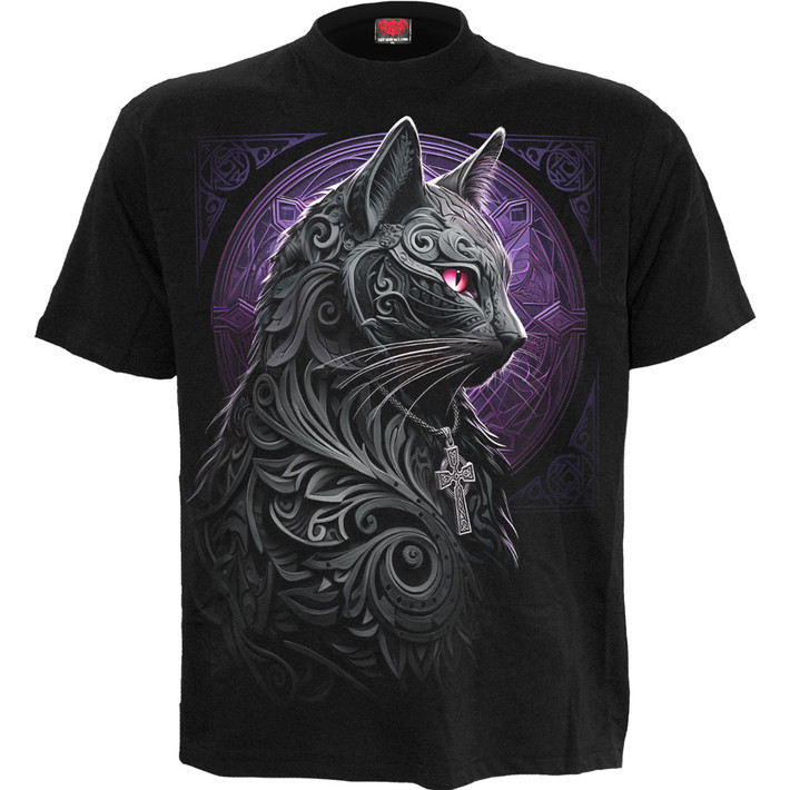 Spiral 'Celtic Whiskers' (Black) T-Shirt