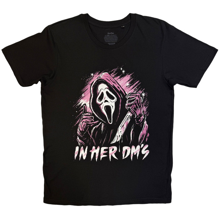 Ghostface 'In Her DM's' (Black) T-Shirt