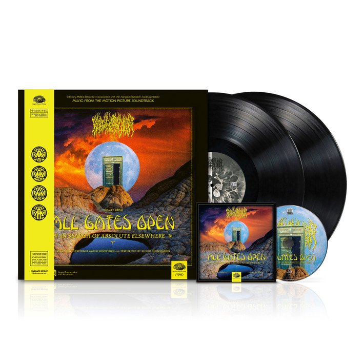 Blood Incantation 'All Gates Open' (Original Motion Picture Soundtrack) 2LP 180g Black Vinyl & Blu-Ray