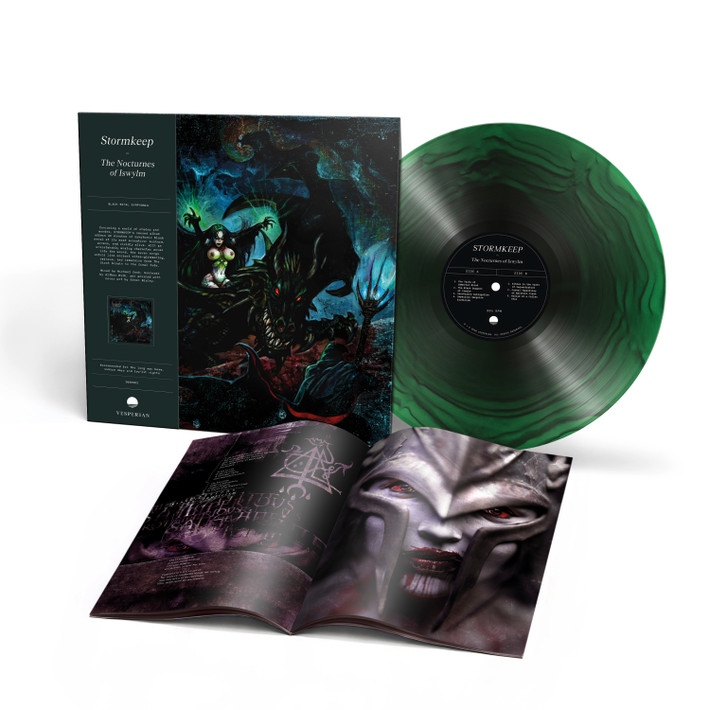 PRE-ORDER - Stormkeep 'The Nocturnes Of Iswylm' LP Green Black Ripple Vinyl - RELEASE DATE 12th June 2026