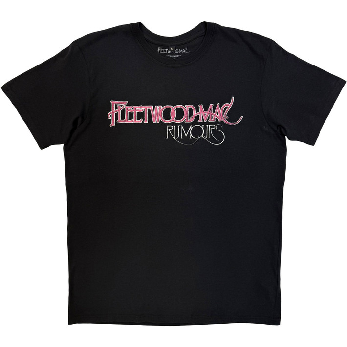Fleetwood Mac 'Rumours' (Black) Carbon T-Shirt