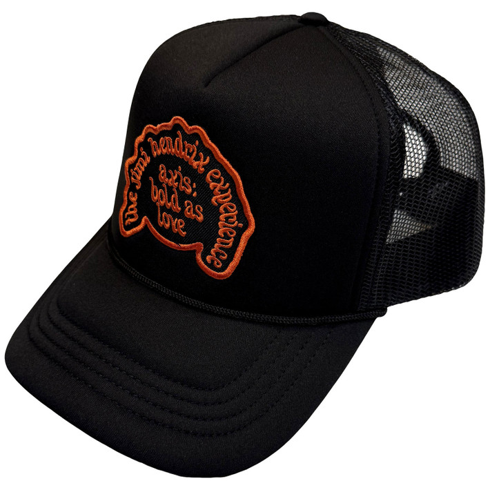 Jimi Hendrix 'Axis' (Black) Trucker Cap