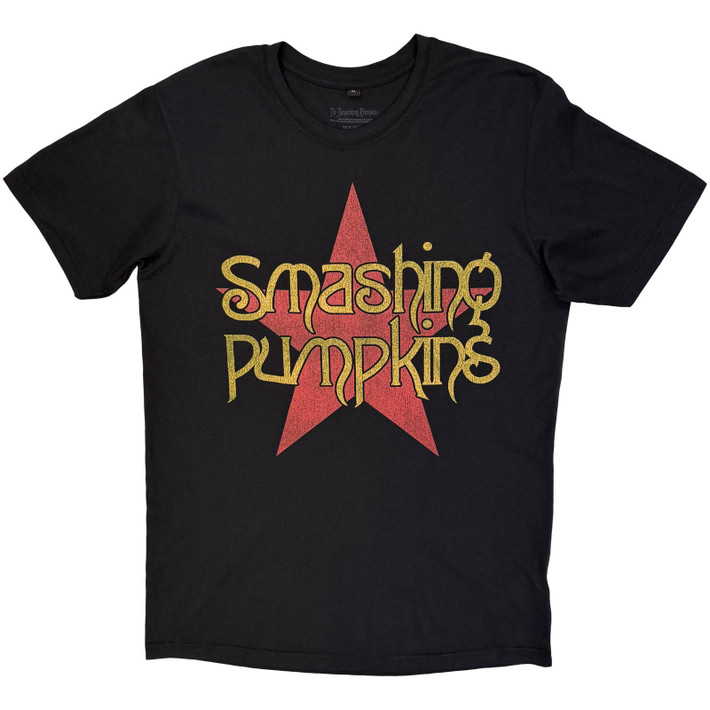 The Smashing Pumpkins 'Rock Invasion' (Black) Carbon T-Shirt