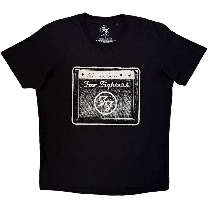 Foo Fighters 'Amp' (Black) Carbon T-Shirt