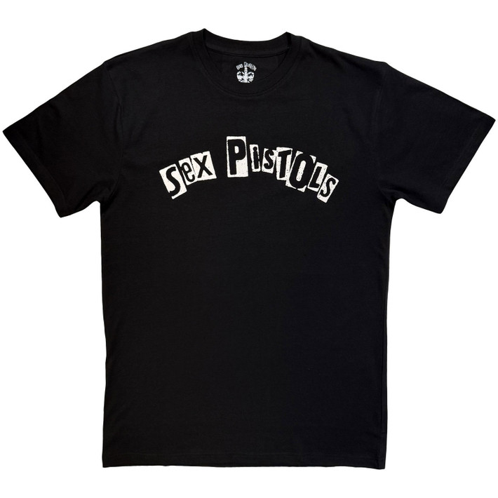 Sex Pistols 'Logo Mono' (Black) Eco T-Shirt