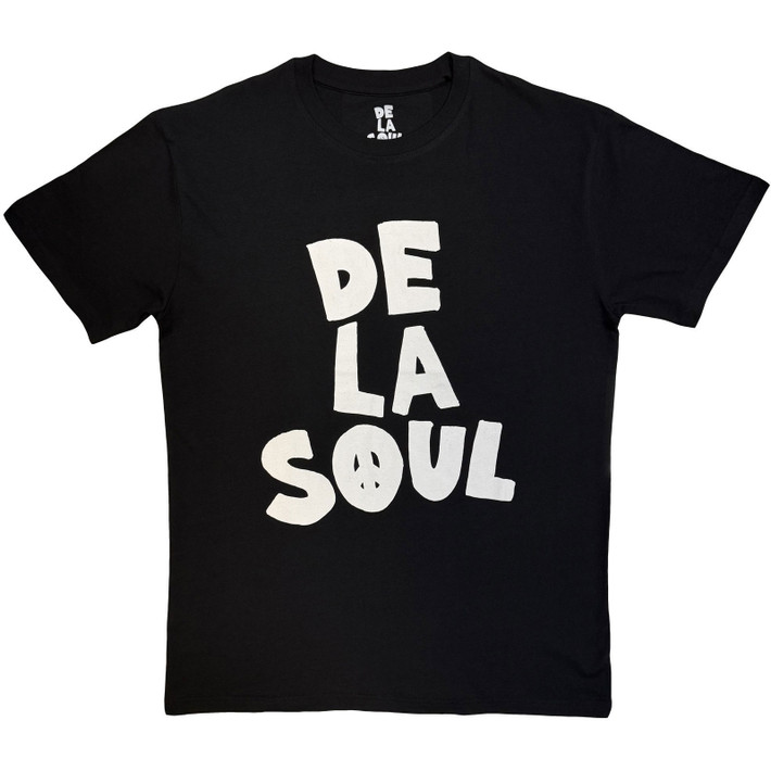 De La Soul 'Logo Mono' (Black) Eco T-Shirt