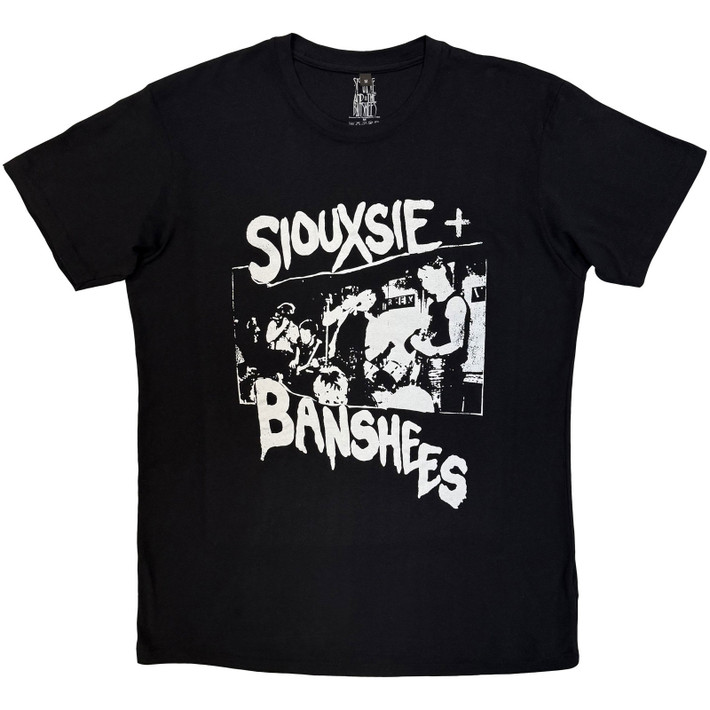 Siouxsie and the Banshees 'Live!' (Black) Carbon T-Shirt