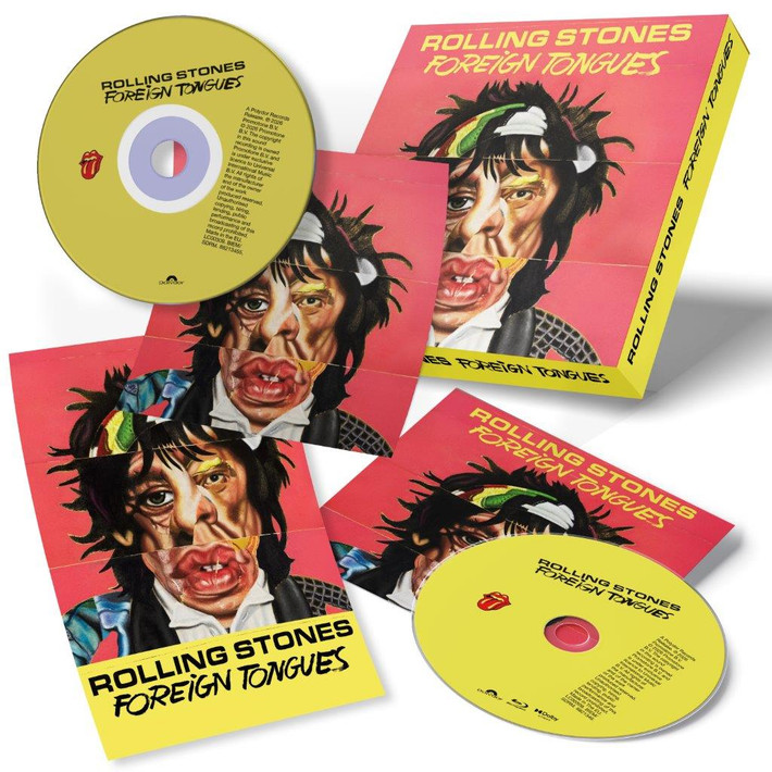 PRE-ORDER - The Rolling Stones 'Foreign Tongues' CD Digisleeve & Blu-ray Box Set - RELEASE DATE 10th July 2026
