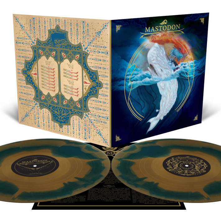 PRE-ORDER - Mastodon 'Leviathan' 2LP Custom Two Colour Merge Vinyl - RELEASE DATE 26th June