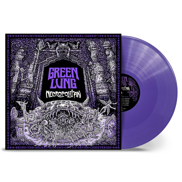PRE-ORDER - Green Lung 'Necropolitan' LP Purple Vinyl - RELEASE DATE 11th September 2026