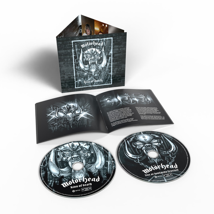PRE-ORDER - Motorhead 'Kiss Of Death' (20th Anniversary Edition) 2CD Digisleeve - RELEASE DATE 3rd July 2026