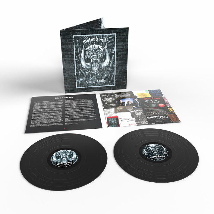 PRE-ORDER - Motorhead 'Kiss Of Death' (20th Anniversary Edition) 2LP Black Vinyl Half Speed Master - RELEASE DATE 3rd July 2026