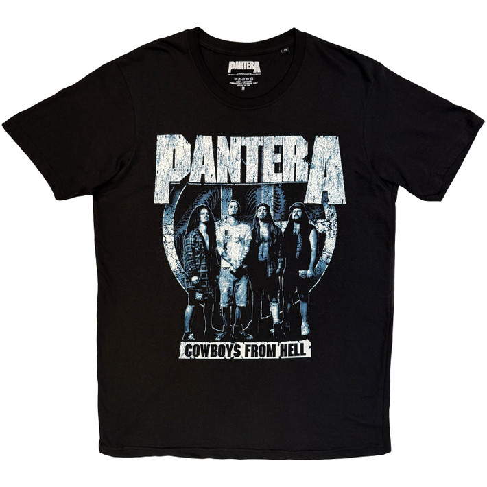 Pantera 'Cowboys From Hell Tour '25' (Black) T-Shirt
