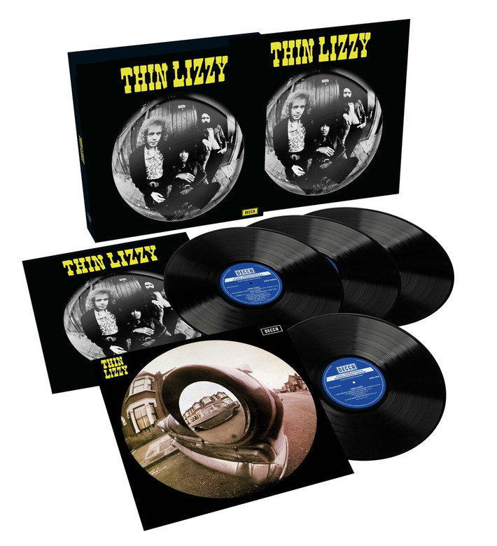 PRE-ORDER - Thin Lizzy 'Thin Lizzy' (Deluxe Edition) 4LP Black Vinyl - RELEASE DATE 10th July 2026