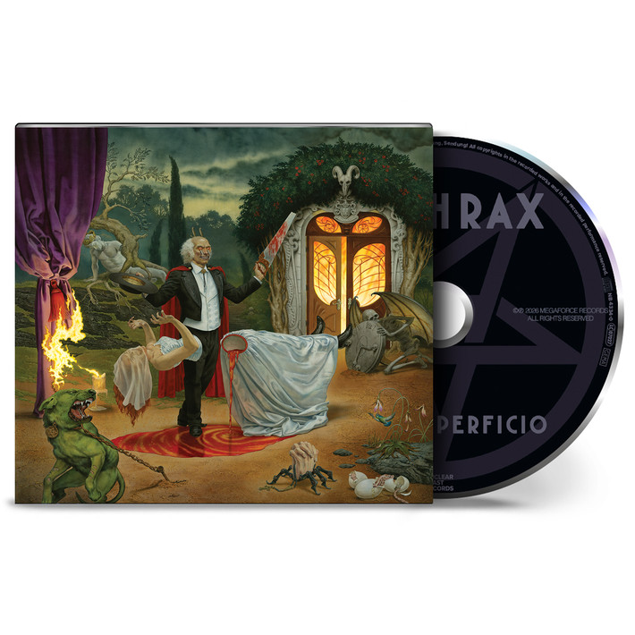 PRE-ORDER - Anthrax 'Cursum Perficio' CD Digipack - RELEASE DATE 18th September 2026