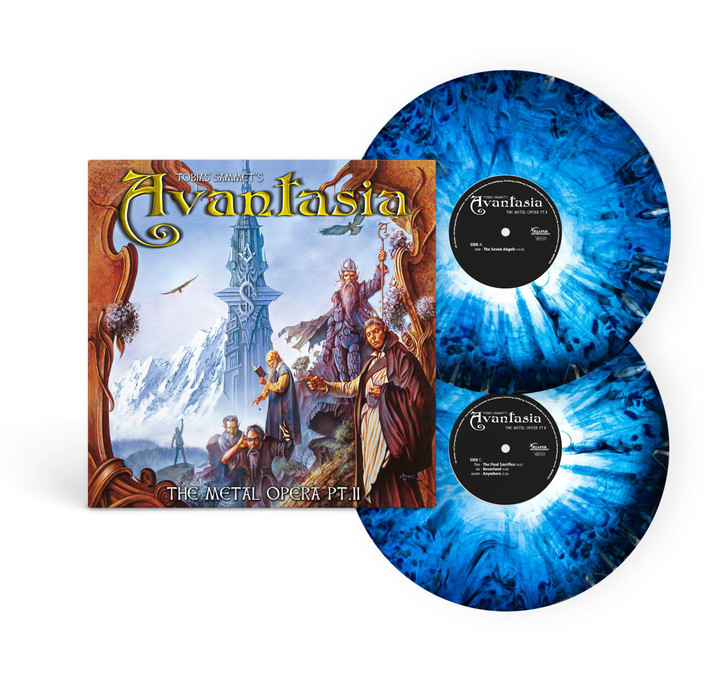 PRE-ORDER - Avantasia 'The Metal Opera II' (25th Anniversary) 2LP Blue Black Swirl Effect Vinyl - RELEASE DATE 24th July 2026