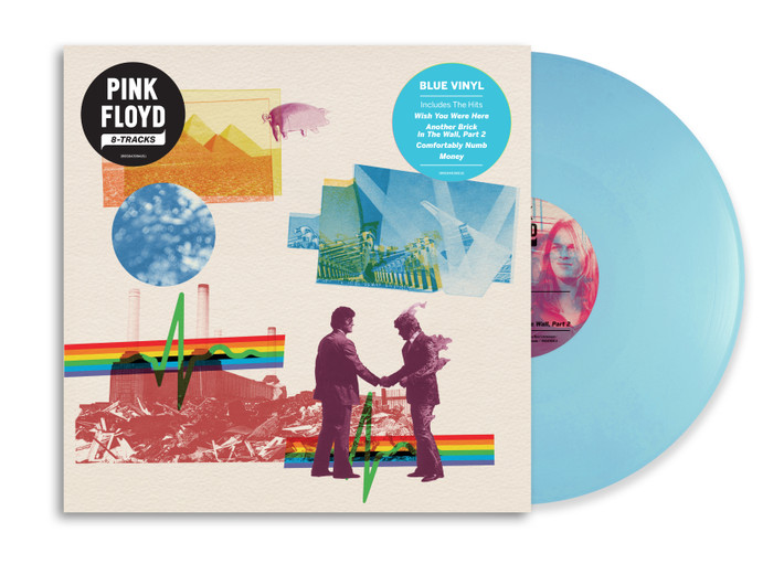 PRE-ORDER - Pink Floyd '8-Tracks' LP Blue Vinyl - RELEASE DATE 5th June 2026