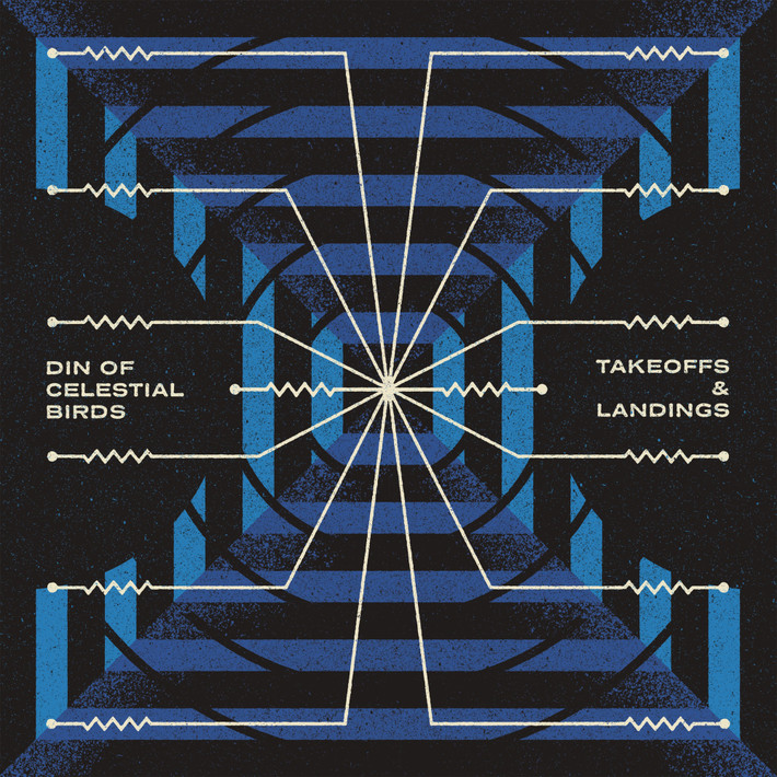 PRE-ORDER - Din Of Celestial Birds 'Takeoffs & Landings' LP Black Vinyl - RELEASE DATE 7th August 2026