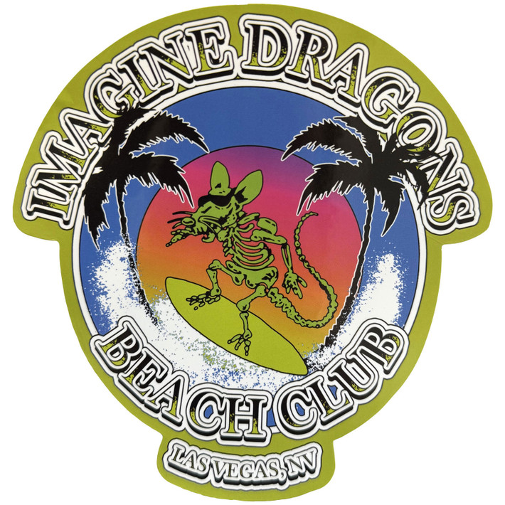 Imagine Dragons 'Beach Club' Sticker