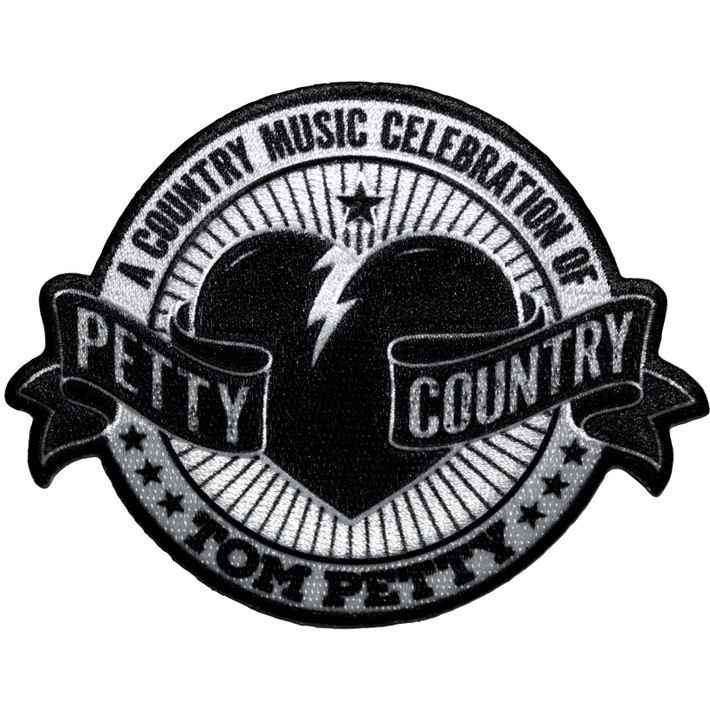 Tom Petty and the Heartbreakers 'Petty Country' Iron On Woven Patch