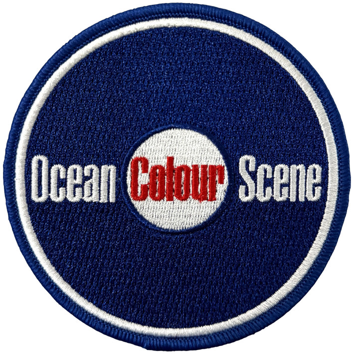Ocean Colour Scene 'Classic Logo' Iron On Woven Patch