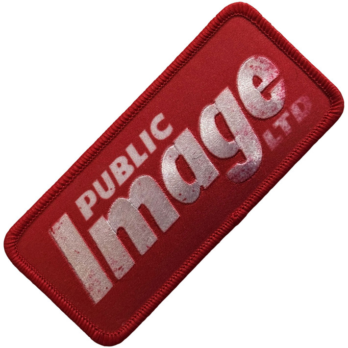Public Image Ltd 'News Logo' Iron On Woven Patch