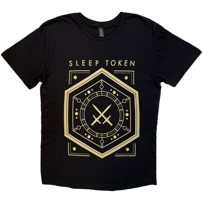 Sleep Token 'Emergence House Veridian' (Black) T-Shirt