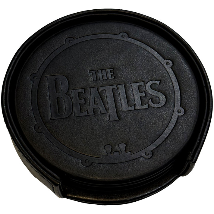 The Beatles 'Drum Logo' 4-Piece Coaster Set