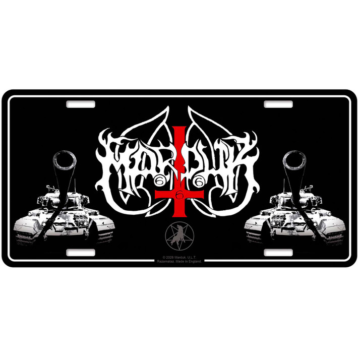 Marduk 'Panzer Division' Number Plate