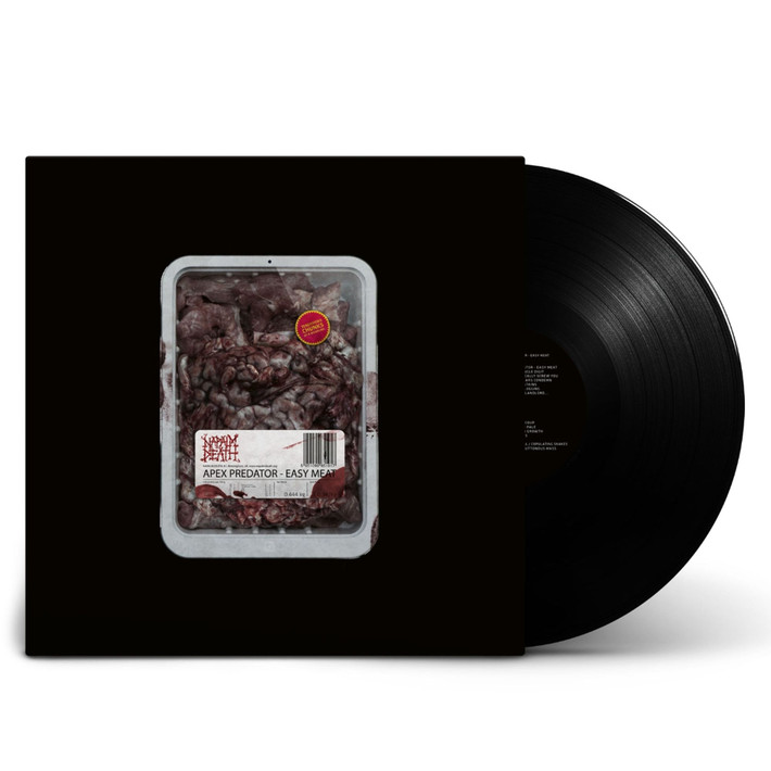 PRE-ORDER - Napalm Death 'Apex Predator - Easy Meat' LP Black Vinyl - RELEASE DATE 7th August 2026